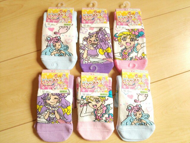 新品プリキュア 靴下6足セット 未使用トロピカルージュ子供服 アニメ コミック キャラクター 新品 中古のオークション モバオク No 新品プリキュア 靴下6足セット 未使用トロピカルージュ子供服 アニメ コミック キャラクター 新品 中古のオークション モバオク No