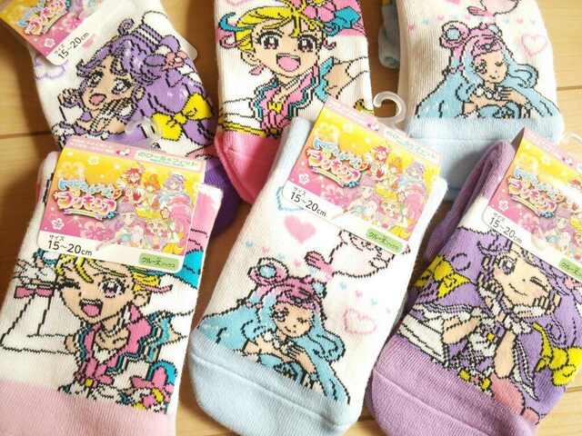 新品プリキュア 靴下6足セット 未使用トロピカルージュ子供服 アニメ コミック キャラクター 新品 中古のオークション モバオク No 新品プリキュア 靴下6足セット 未使用トロピカルージュ子供服 アニメ コミック キャラクター 新品 中古のオークション モバオク No