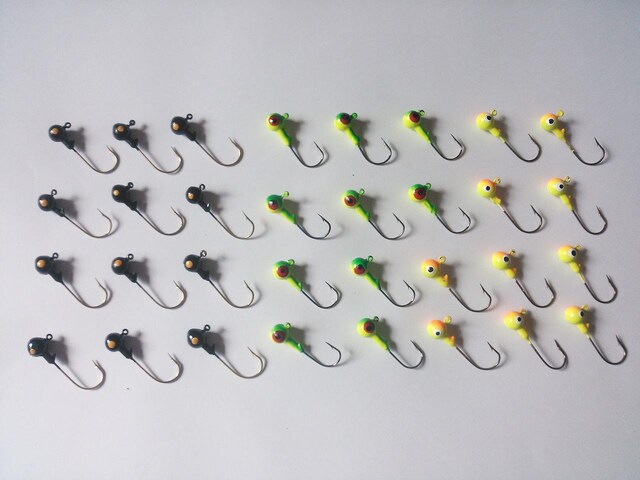 ジグヘッド 3 5g 32本 セット バス釣り 根魚 レジャー スポーツ 新品 中古のオークション モバオク
