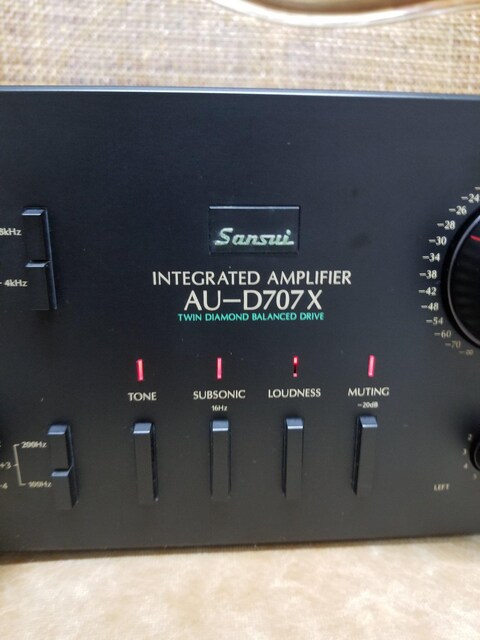 34742円 お気に入 完全レストア整備済 完動超美品 山水高級プリメインアンプAU-D707X 34742円 お気に入 完全レストア整備済 完動超美品 山水高級プリメインアンプAU-D707X