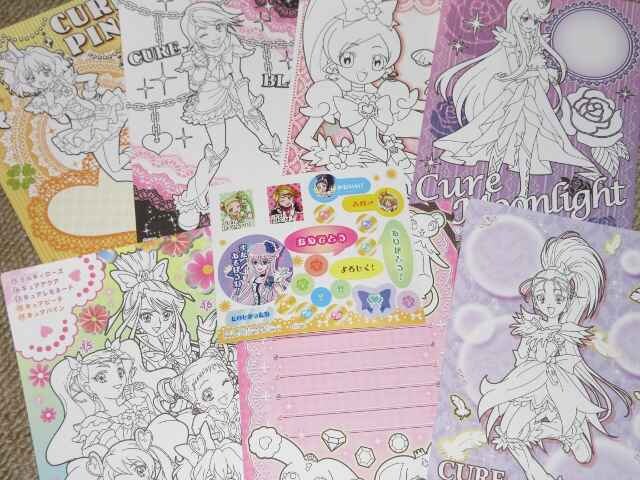 未使用 プリキュアオールスターズ 塗り絵 シールセット 新品 中古のオークション モバオク 未使用 プリキュアオールスターズ 塗り絵 シールセット 新品 中古のオークション モバオク