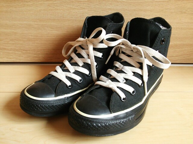 Converse ハイカットスニーカー 黒コンバース22 5cmレディース コンバース Converse 新品 中古のオークション モバオク No Converse ハイカットスニーカー 黒コンバース22 5cmレディース コンバース Converse 新品 中古のオークション モバオク No