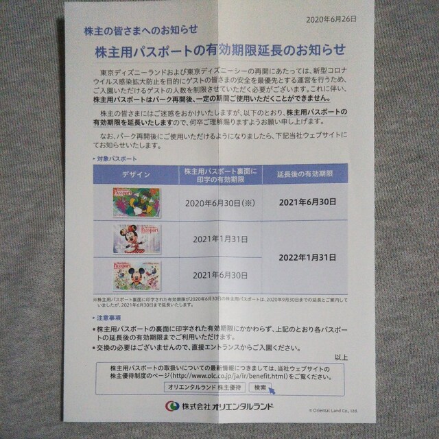 Tdr 株主優待券 ディズニーリゾート 株主用 パスポート 新品 中古のオークション モバオク Tdr 株主優待券 ディズニーリゾート 株主用 パスポート 新品 中古のオークション モバオク