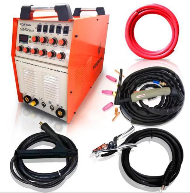 新品 新品 TIG溶接機 パルス機能搭載 高性能 単相200V TIG200P ...