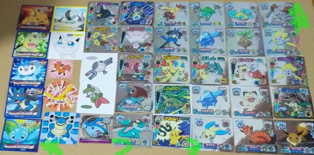 ポケモン シール烈伝 技シール セブン 限定シール バナナ他 新品 中古のオークション モバオク