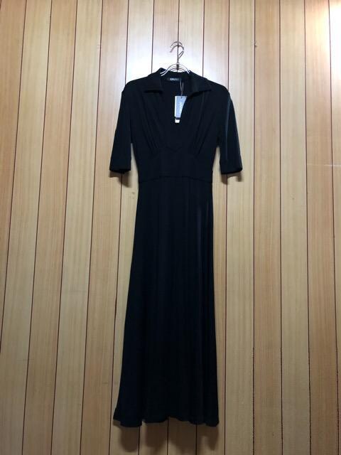 新品タグ付きdkny リヨセル シルクワンピース 新品 中古のオークション モバオク