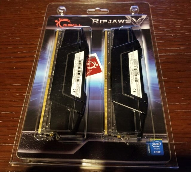 G.Skill Ripjaws V Series F4 3200C14D 32GVK 16GB×2 | PC本体/周辺機器 | 新品・中古の ...