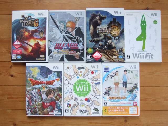 Nintendo Wii ゲームソフト 7本セット まとめ売り 新品 中古のオークション モバオク Nintendo Wii ゲームソフト 7本セット まとめ売り 新品 中古のオークション モバオク