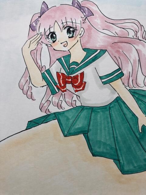 自作イラスト 鉄棒に座るセーラー服少女 ルーズソックス 新品 中古のオークション モバオク 自作イラスト 鉄棒に座るセーラー服少女 ルーズソックス 新品 中古のオークション モバオク