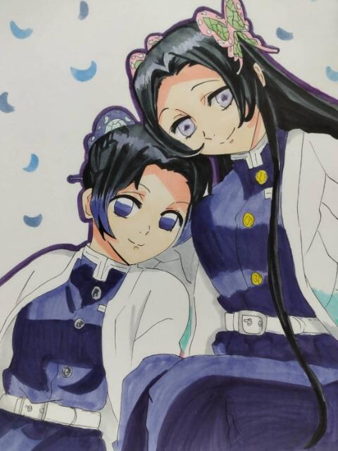 自作イラスト 鬼滅の刃 カナヲ しのぶ B5 アニメ コミック キャラクター 新品 中古のオークション モバオク 自作イラスト 鬼滅の刃 カナヲ しのぶ B5 アニメ コミック キャラクター 新品 中古のオークション モバオク