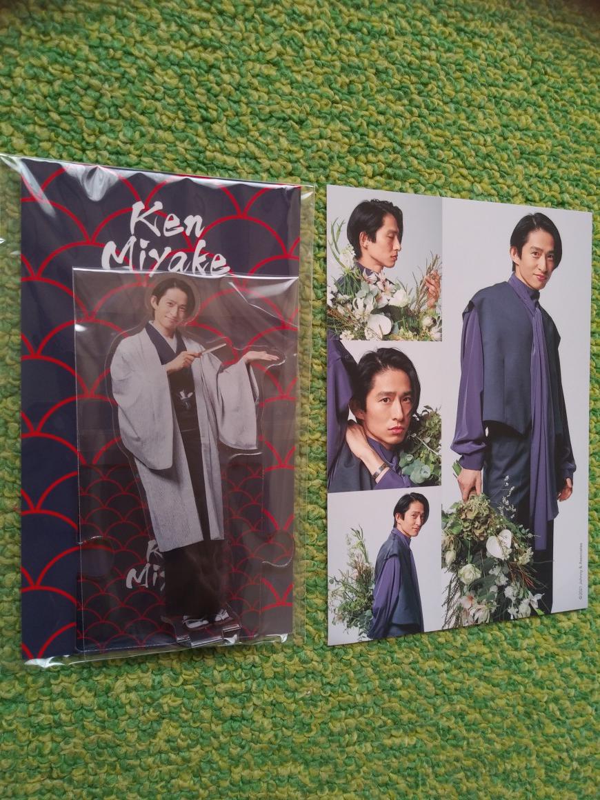 Johnny&#39;s - 三宅健 ファンクラブ 早期入会特典 アクリルスタンド V6 - 三宅健 アクリルスタンド ファンクラブ早期入会特典の通販