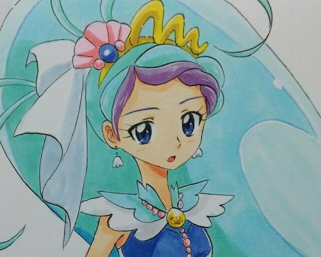 自作イラスト 男性向け プリンセスプリキュア キュアマーメイド 新品 中古のオークション モバオク 自作イラスト 男性向け プリンセスプリキュア キュアマーメイド 新品 中古のオークション モバオク