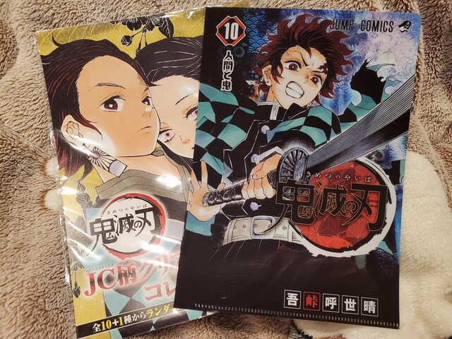 鬼滅の刃jc柄クリアファイル 竈門炭治郎 10巻表紙 新品 中古のオークション モバオク