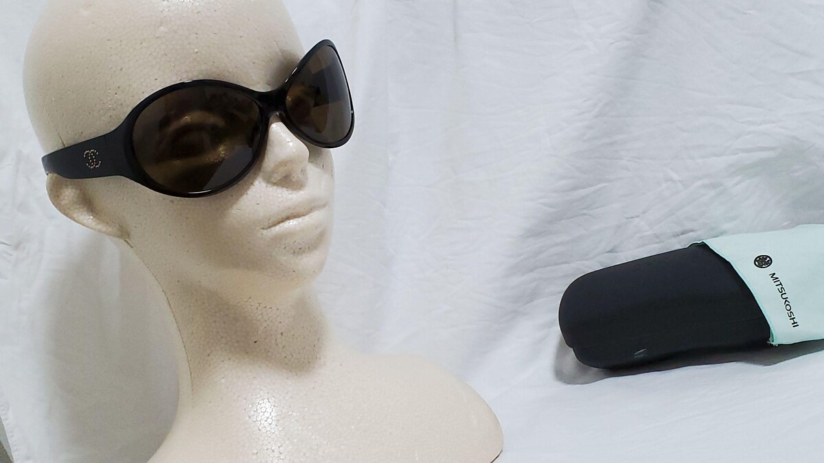 HYDE着用モデル】CHANEL ブラック サングラス 6016 ケース付き