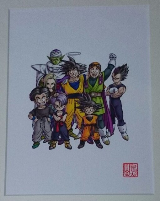 鳥山明 ドラゴンボールz 複製原画 リトグラフ 新品 中古のオークション モバオク