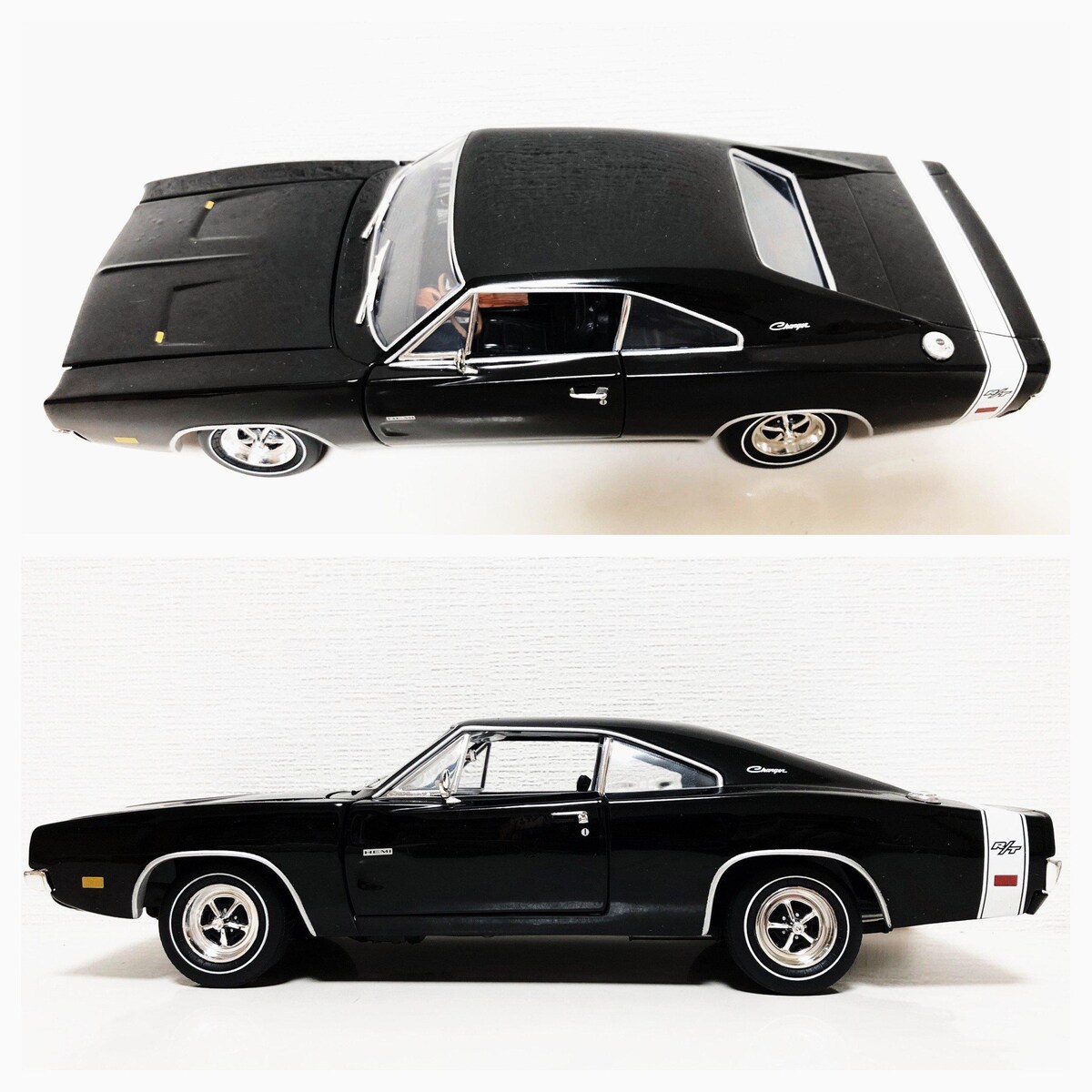 【信頼】 アーテル BULLITT ダッジ チャージャー1/18 ブラック - 模型/プラモデル