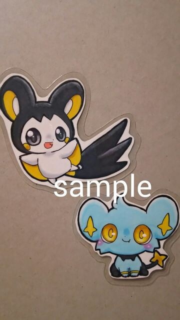 自作イラスト ポケモン ラミカ エモンガ コリンク 新品 中古のオークション モバオク