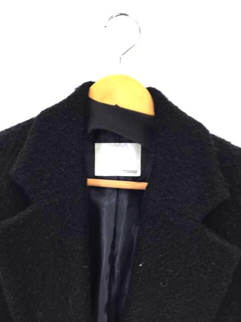 Moussy マウジー 起毛ウール混チェスターコートチェスターコート 女性ファッション 新品 中古のオークション モバオク No Moussy マウジー 起毛ウール混チェスターコートチェスターコート 女性ファッション 新品 中古のオークション モバオク No