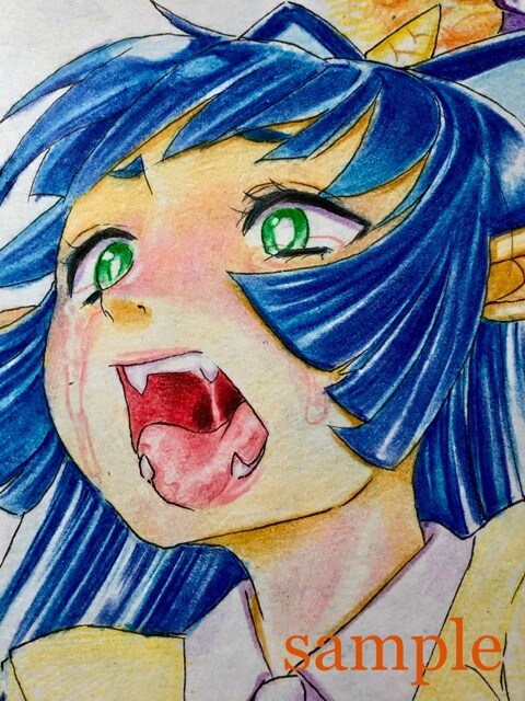 自作イラスト 原画 2枚組 桃鉄 夜叉姫 キングボンビー パンチラ 男性向け 新品 中古のオークション モバオク