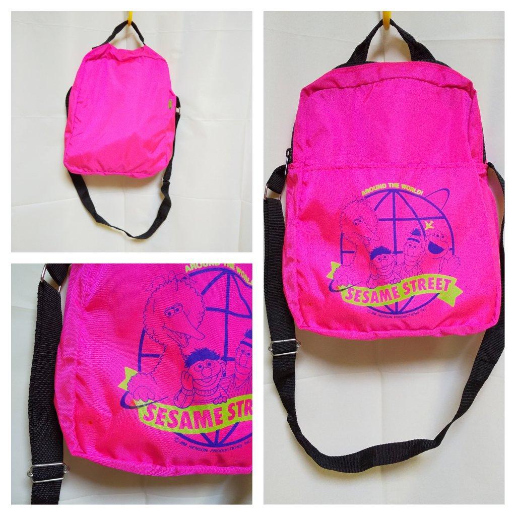 レア☆セサミストリート（SESAME STREET）ショルダーbag3点 中古品