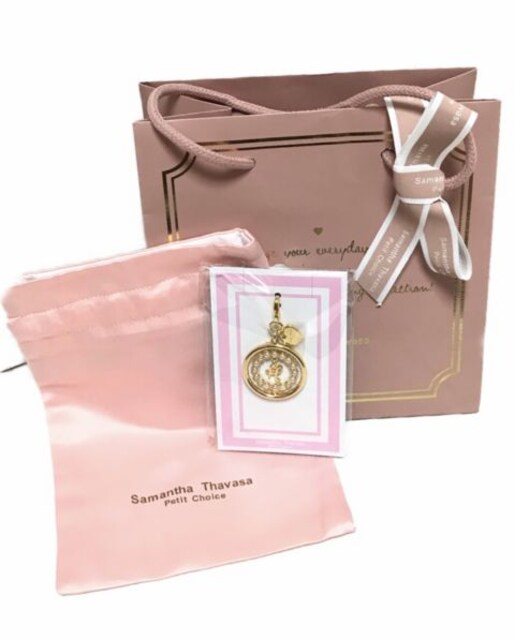 Samanthaサマンサタバサ ゴールドbagチャーム マルh 新品 サマンサタバサ Samantha Thavasa 新品 中古のオークション モバオク