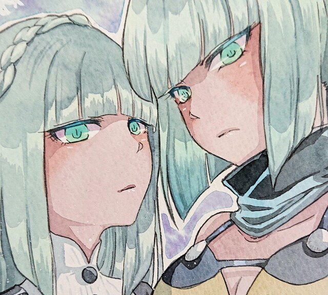 自作イラスト Afkアリーナ シルヴィナ イザベラ 姉妹 ぱっつん アニメ コミック キャラクター 新品 中古のオークション モバオク No