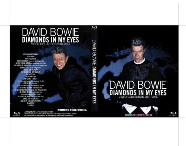 DAVID BOWIE 2016 ŐVvWIPV frbh{EC(Blu-Ray)   CD/DVD/rfI 