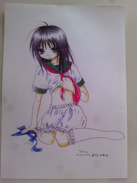 自作イラスト セーラー服 ドロワーズ捲り上げる女の子 新品 中古のオークション モバオク 自作イラスト セーラー服 ドロワーズ捲り上げる女の子 新品 中古のオークション モバオク
