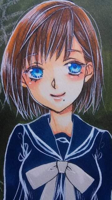 自作イラスト オリジナル 女の子 セーラー服 卒業式 新品 中古のオークション モバオク 自作イラスト オリジナル 女の子 セーラー服 卒業式 新品 中古のオークション モバオク