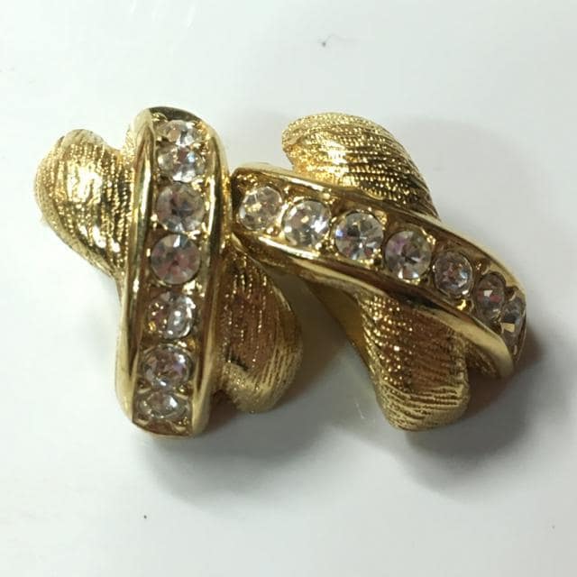 正規品 クリスチャンディオール イヤリング ゴールド 美ユーズド