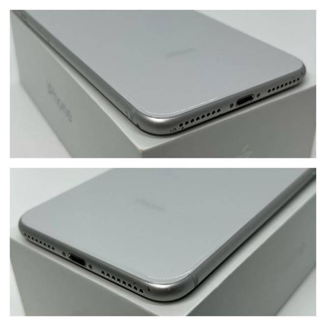 100% iPhone 8 Plus Silver 256 GB SIMフリー | 家電/AV | 新品