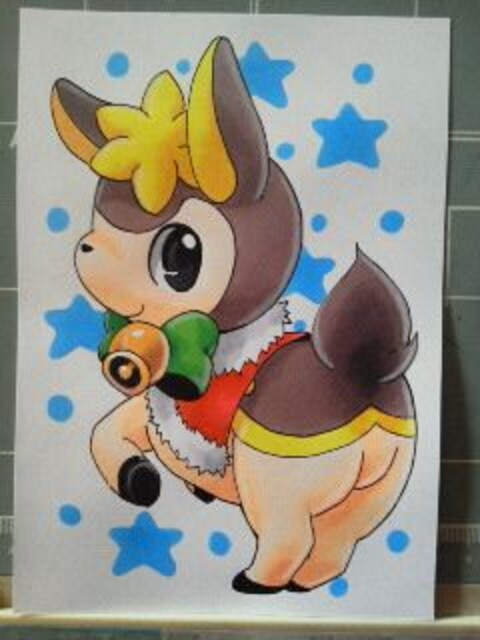 シキジカ クリスマス ポケモン 自作イラスト アナログ 新品 中古のオークション モバオク シキジカ クリスマス ポケモン 自作イラスト アナログ 新品 中古のオークション モバオク