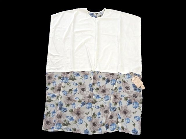新品 定価7245円 Lady Made 異素材 ロング丈 切り替え Tシャツ レディメイド Lady Made 新品 中古のオークション モバオク