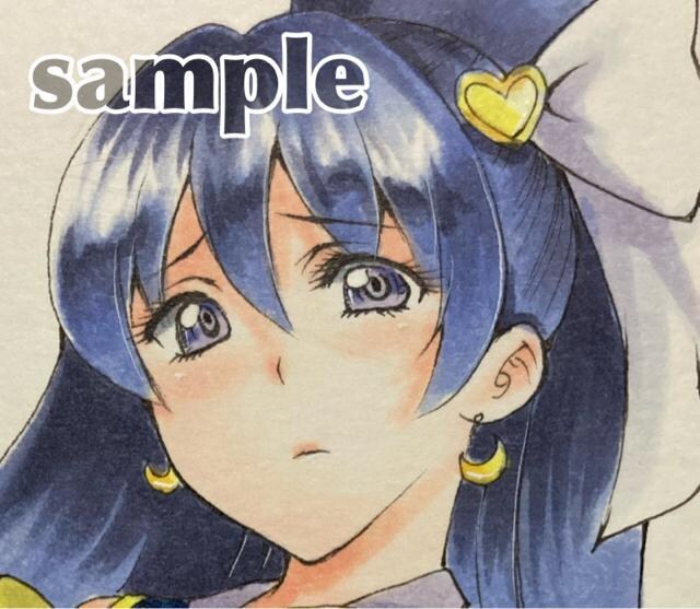 自作イラスト プリキュア キュアテンダー パンちら 変身失敗 はがき アニメ コミック キャラクター 新品 中古のオークション モバオク