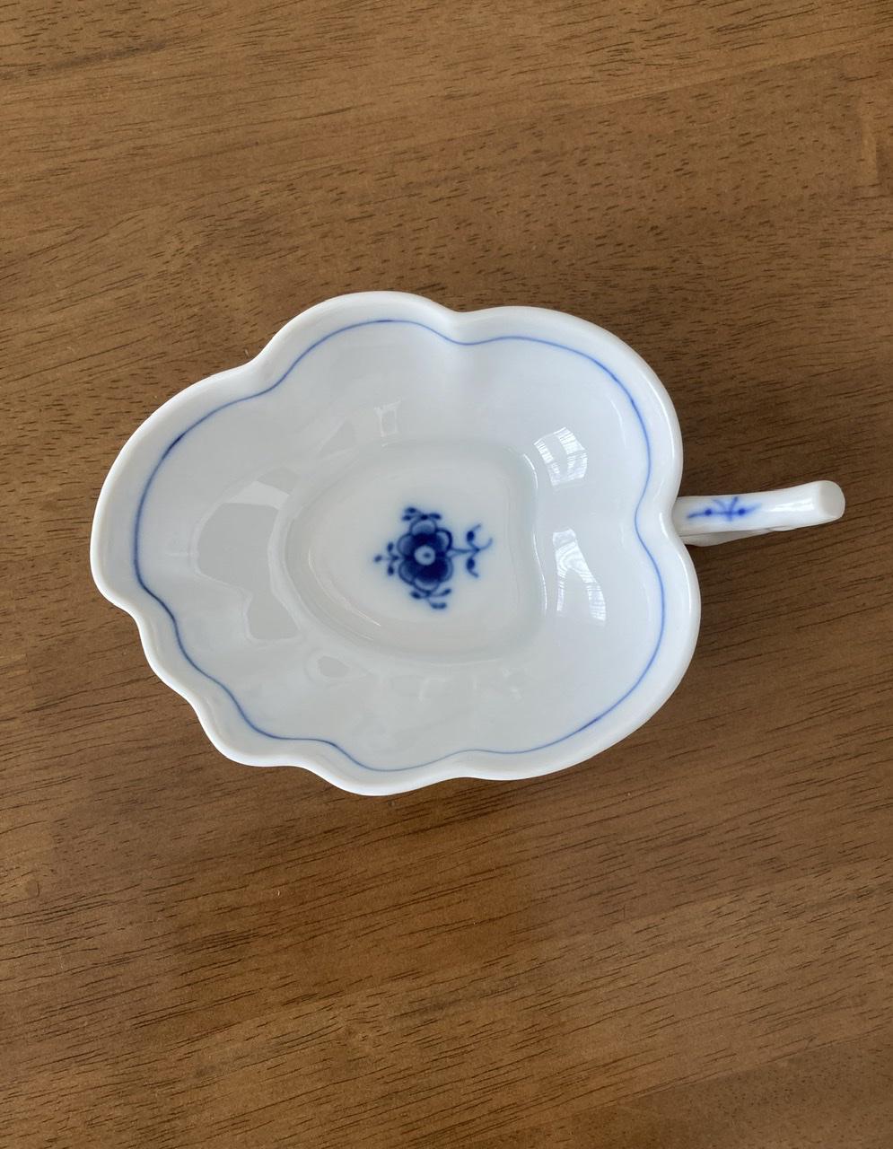ROYAL COPENHAGEN ロイヤルコペンハーゲン♪ブルーフルーテッド リーフ 買い誠実 リーフディッシュ③ ロイヤルコペンハーゲン ブルーフルーテッド 食器