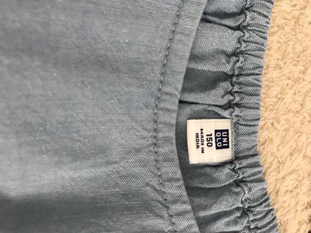 Uniqlo 涼しげなフレンチスリーブワンピース 新品 中古のオークション モバオク