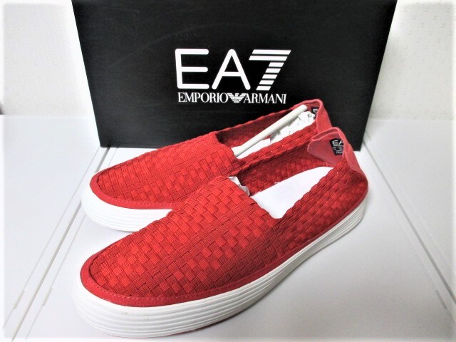 Emporio Armani エンポリオ アルマーニ スニーカー スリッポン メンズ 26 5cm 新品 エンポリオ アルマーニ Emporio Armani 新品 中古のオークション モバオク